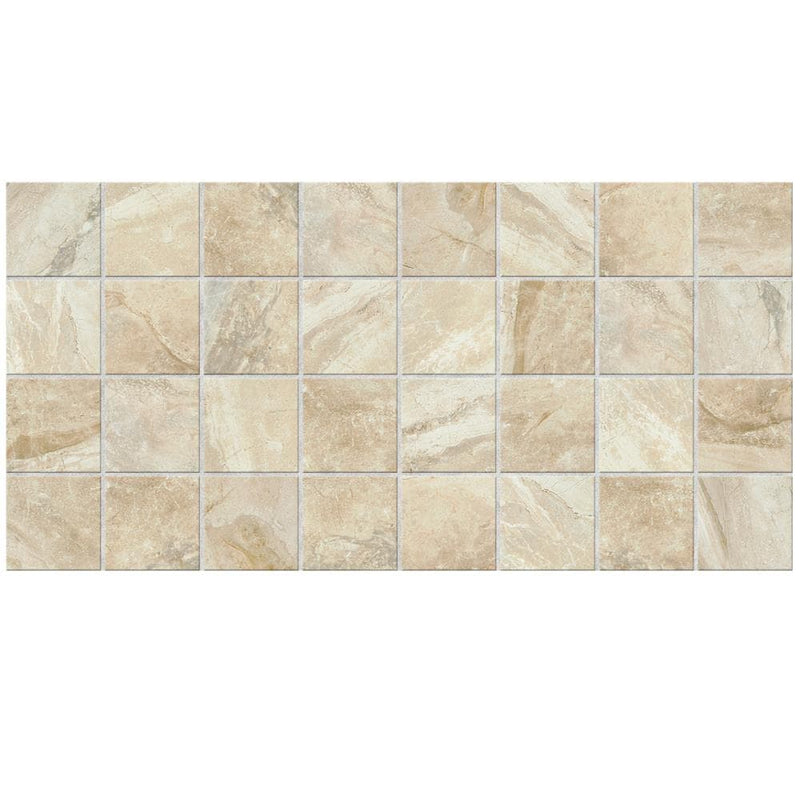 American Olean Danya 3 x 3 12" x 24"-Ceramic Mosaic-American Olean-Cove-12" x 24"-State Tile