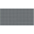 American Olean Unglazed Mosaic 1 x 1 12" x 24"-Porcelain Mosaic-American Olean-Charcoal-12" x 24"-State Tile