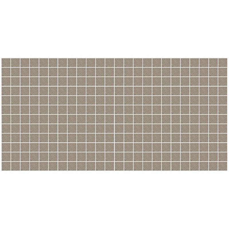 American Olean Unglazed Mosaic 1 x 1 12" x 24"-Porcelain Mosaic-American Olean-Mushroom Speckle-12" x 24"-State Tile