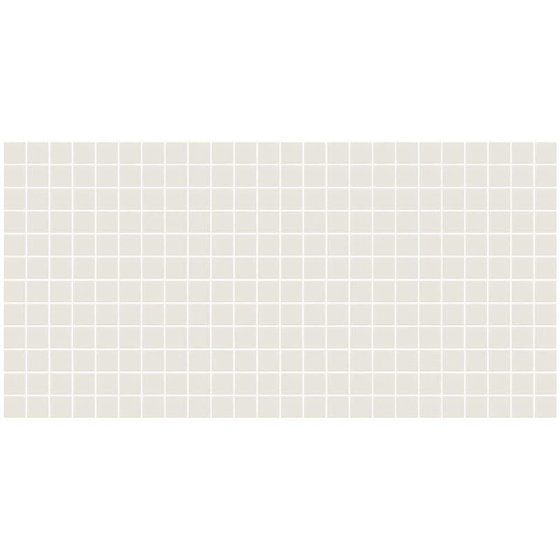 American Olean Unglazed Mosaic 1 x 1 12" x 24"-Porcelain Mosaic-American Olean-Ice White-12" x 24"-State Tile