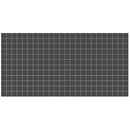 American Olean Unglazed Mosaic 1 x 1 12" x 24"-Porcelain Mosaic-American Olean-Black-12" x 24"-State Tile