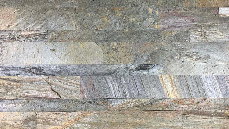 Bella Citta Ultrastone 6" x 24"-Natural Stone Mosaic-Bella Citta-Antique Copper Mica-6" x 24"-State Tile