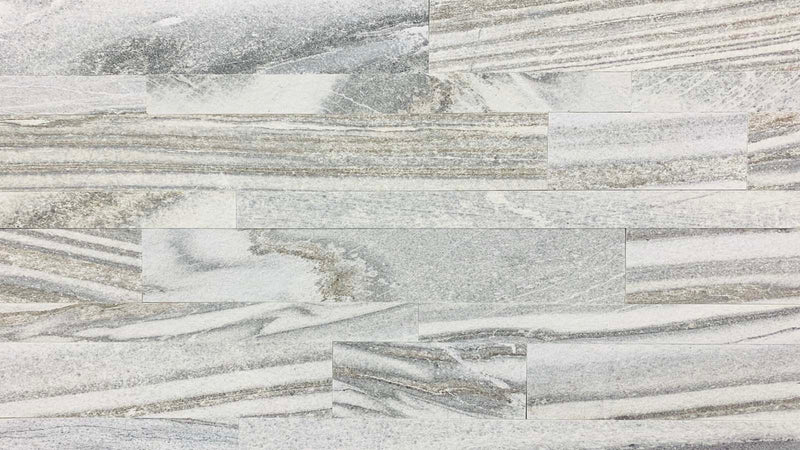 Bella Citta Ultrastone 6" x 24"-Natural Stone Mosaic-Bella Citta-Mystic White Marble-6" x 24"-State Tile