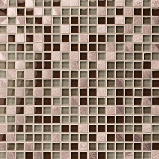 American Olean Morello 12" x 12"-Glass & Metal Mosaic-American Olean-Topaz-12" x 12"-State Tile