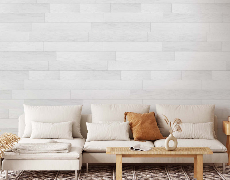 From The Forest Woodland Shiplap 6.8" x RL-Hardwood Plank-From The Forest-Antique White-6.8" x RL-State Tile