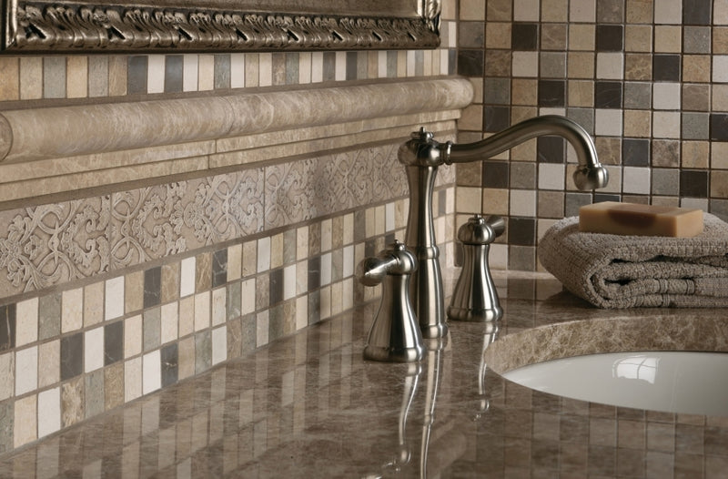 Daltile Decorative Accents 11.75" x 11.88"-Natural Stone Mosaic-Daltile-State Tile