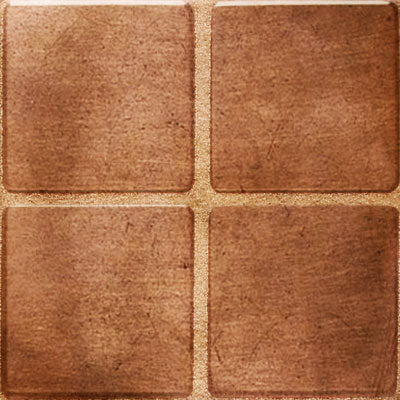 Daltile Metallica 2 x 2 12" x 12"-Metal Mosaic-Daltile-Oxidized Copper-12" x 12"-State Tile