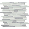 American Olean Morello 11.88" x 13.25"-Glass & Metal Mosaic-American Olean-Quartz-11.88" x 13.25"-State Tile