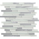 American Olean Morello 11.88" x 13.25"-Glass & Metal Mosaic-American Olean-Quartz-11.88" x 13.25"-State Tile