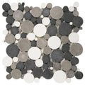 Bati Orient Mosaique 12" x 12"-Mosaic-Bati Orient-White Gray | Black-12" x 12"-State Tile