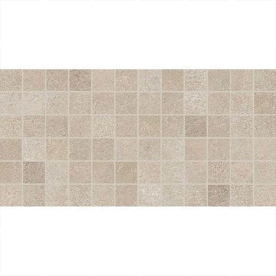 Daltile Reminiscent 2 x 2 12" x 24"-Porcelain Mosaic-Daltile-Aged Beige Mosaic-12" x 24"-State Tile