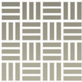 Daltile Color Wheel Mosaic Weave 1 x 3 12" x 12"-Ceramic Mosaic-Daltile-Architectural Gray-12" x 12"-State Tile