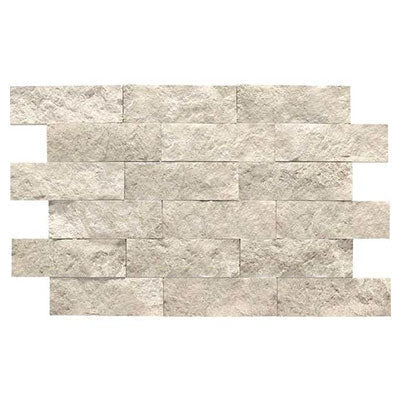 Daltile Limestone 12" x 14"-Limestone Mosaic-Daltile-Arctic Gray-12" x 14"-State Tile
