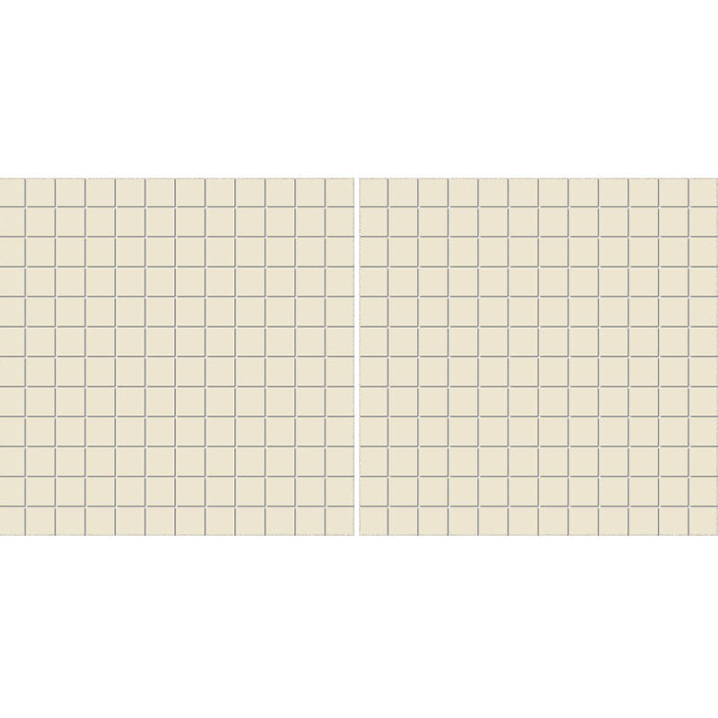 American Olean Unglazed Mosaic 1 x 1 12" x 24"-Porcelain Mosaic-American Olean-Biscuit-12" x 24"-State Tile