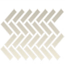 Daltile Color Wheel Mosaic Herringbone 1 x 3 9" x 12"-Ceramic Mosaic-Daltile-Biscuit-9" x 12"-State Tile