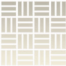Daltile Color Wheel Mosaic Weave 1 x 3 12" x 12"-Ceramic Mosaic-Daltile-Biscuit-12" x 12"-State Tile