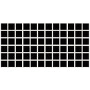 Daltile Color Wheel Mosaic 2 x 2 12" x 24"-Ceramic Mosaic-Daltile-Black-12" x 24"-State Tile
