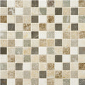 Daltile Decorative Accents 11.75" x 11.88"-Natural Stone Mosaic-Daltile-Brenta Blend-11.75" x 11.88"-State Tile