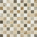 Daltile Decorative Accents 11.75" x 11.88"-Natural Stone Mosaic-Daltile-Brenta Blend-11.75" x 11.88"-State Tile