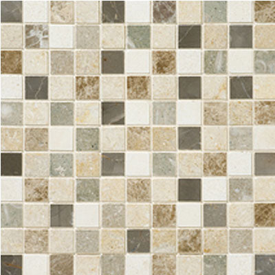 Daltile Decorative Accents 11.75" x 11.88"-Natural Stone Mosaic-Daltile-Brenta Blend-11.75" x 11.88"-State Tile