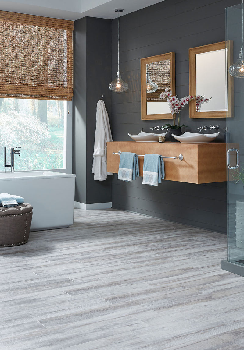 Mannington Adura Flex Cape May 12" x 24" White Cap