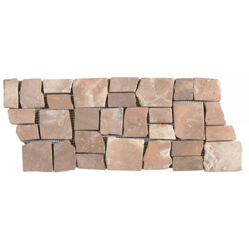 Bati Orient Opus Mosaic 5.40" x 12"-Natural Stone Mosaic-Bati Orient-Cappuccino-5.40" x 12"-State Tile