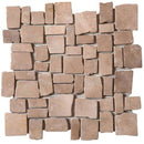 Bati Orient Opus Mosaic 12" x 12"-Natural Stone Mosaic-Bati Orient-Cappuccino-12" x 12"-State Tile