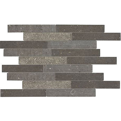 Daltile Center City Linear 6" x 24"-Natural Stone Mosaic-Daltile-Chadwick Charcoal-6" x 24"-State Tile