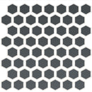 Daltile Color Wheel Mosaic HEX 1 11" x 12"-Ceramic Mosaic-Daltile-Chalkboard-11" x 12"-State Tile