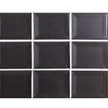 Marazzi Luminescence 9" x 12"-Glass Mosaic-Marazzi-Charcoal-9" x 12"-State Tile
