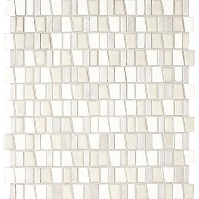 Marazzi Midpark Mosaics Trapezoid 12" x 12.57"-Glass & Stone Mosaic-Marazzi-Cloud-12" x 12.57"-State Tile