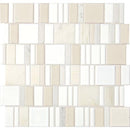 Marazzi Midpark Mosaics 12.57" x 13.37"-Glass & Stone Mosaic-Marazzi-Cloud-12.57" x 13.37"-State Tile