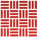 Daltile Color Wheel Mosaic Weave 1 x 3 12" x 12"-Ceramic Mosaic-Daltile-Currant-12" x 12"-State Tile