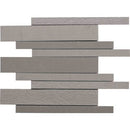 Daltile Unity Modern Liner 12" x 12"-Porcelain Mosaic-Daltile-Grigio-12" x 12"-State Tile