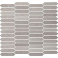 American Olean Candora 12.38" x 13.94"-Natural Stone Mosaic-American Olean-Demure Gray-12.38" x 13.94"-State Tile