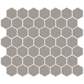 American Olean Color Story Mosaic Hex 1.5" 10.25" x 11.63"-Ceramic Mosaic-American Olean-Matte Dependable-10.25" x 11.63"-State Tile