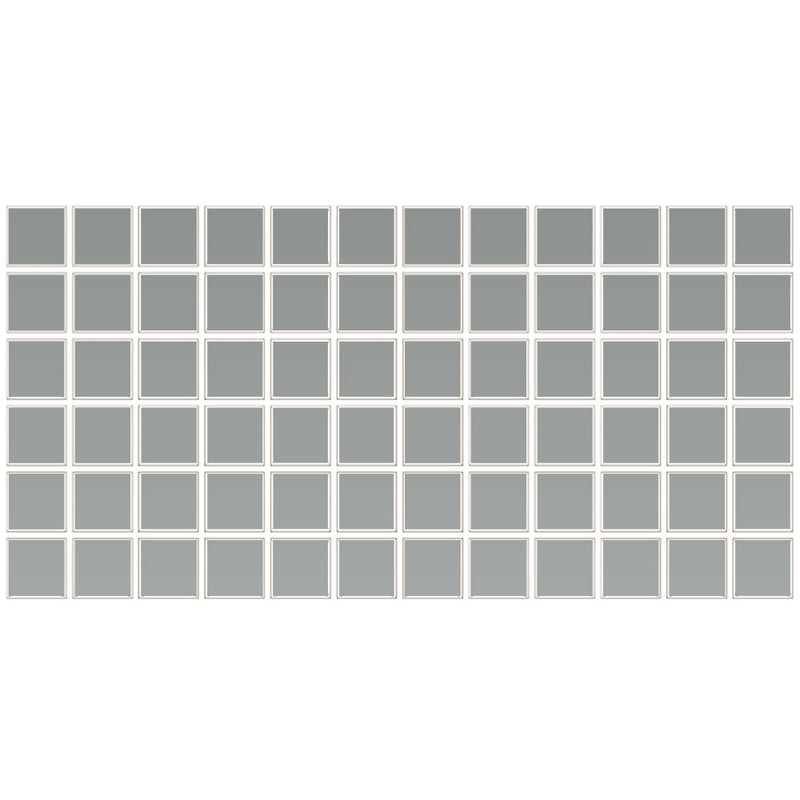 Daltile Color Wheel Mosaic 2 x 2 12" x 24"-Ceramic Mosaic-Daltile-Desert Gray-12" x 24"-State Tile