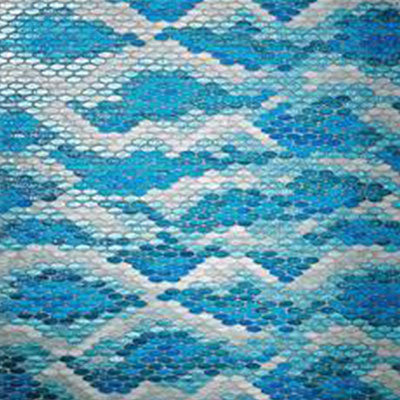 Daltile City Lights 12.13" x 13.25"-Glass Mosaic-Daltile-Duna Capri-12.13" x 13.25"-State Tile