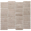 Marazzi Candora Linear Hex 12.37" x 13.32"-Natural Stone Mosaic-Marazzi-Earnest Beige-12.37" x 13.32"-State Tile