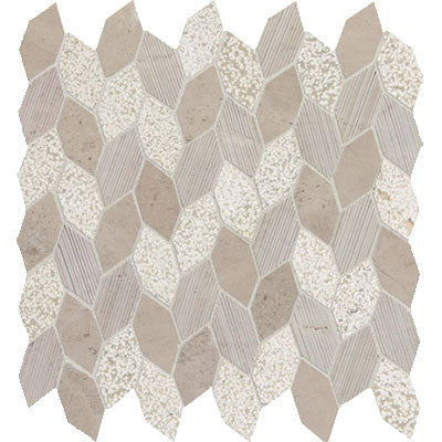 Marazzi Candora 11.19" x 12.25"-Natural Stone Mosaic-Marazzi-Earnest Beige-11.19" x 12.25"-State Tile