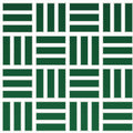 Daltile Color Wheel Mosaic Weave 1 x 3 12" x 12"-Ceramic Mosaic-Daltile-Emerald-12" x 12"-State Tile