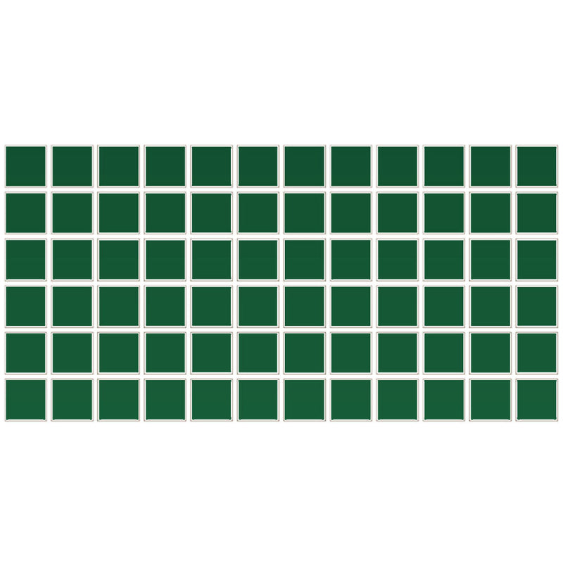 Daltile Color Wheel Mosaic 2 x 2 12" x 24"-Ceramic Mosaic-Daltile-Emerald-12" x 24"-State Tile