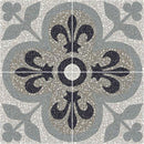 Marazzi D Segni Terrazzo Deco 8" x 8"-Porcelain Tile-Marazzi-Fleur De Lis-8" x 8"-State Tile