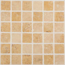 Daltile Travertine 2 x 2 12" x 12"-Traventine Mosaic-Daltile-Fossil Ridge-12" x 12"-State Tile