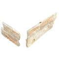 American Olean Stacked Stone Corner 6" x 24"-Natural Stone Tile-American Olean-Golden Sun-6" x 24"-State Tile