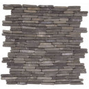 Bati Orient Marble Stacked Brick 11.60" x 11.60"-Natural Stone Mosaic-Bati Orient-Grey-11.60" x 11.60"-State Tile