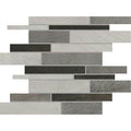 Daltile Ironcraft 12" x 15"-Porcelain Mosaic-Daltile-Grey Black Blend-12" x 15"-State Tile
