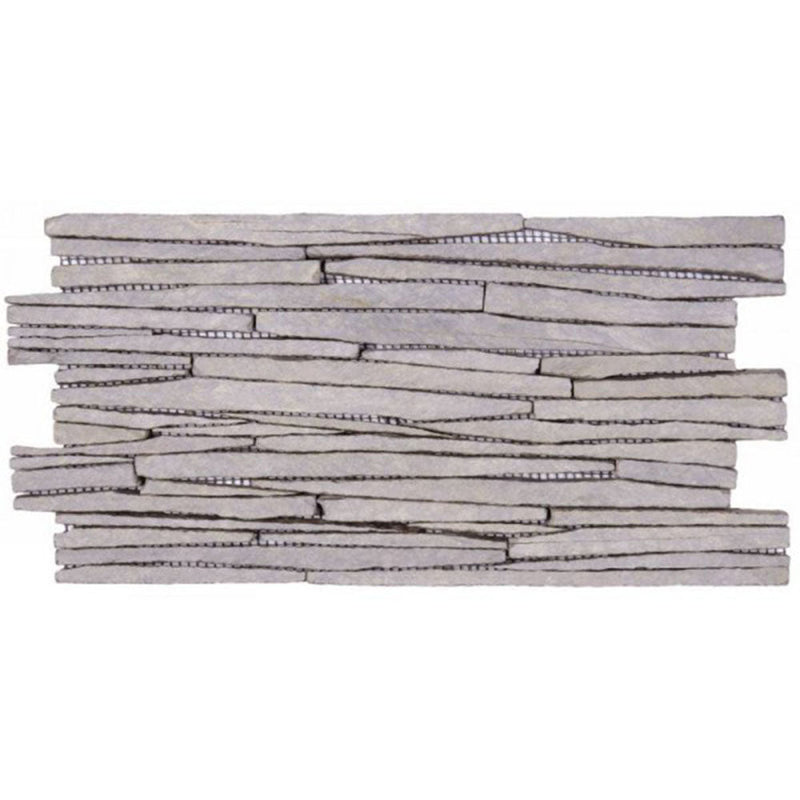 Bati Orient Floors-Wall Cladding 6" x 12"-Slate Mosaic-Bati Orient-Grey Slate-6" x 12"-State Tile