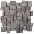 Bati Orient Opus Mosaic 12" x 12"-Natural Stone Mosaic-Bati Orient-Grey-12" x 12"-State Tile