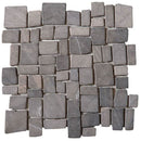 Bati Orient Opus Mosaic 12" x 12"-Natural Stone Mosaic-Bati Orient-Grey-12" x 12"-State Tile